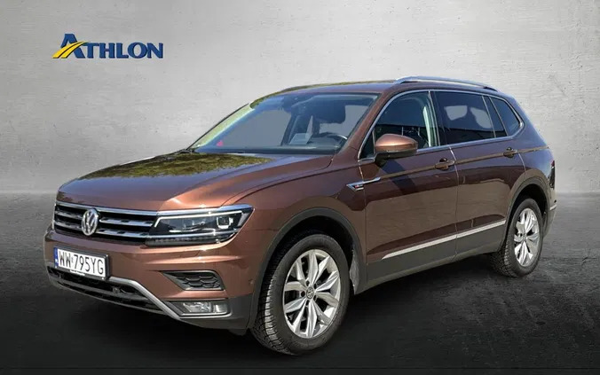 samochody osobowe Volkswagen Tiguan cena 128800 przebieg: 122499, rok produkcji 2018 z Szepietowo